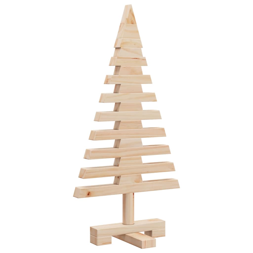| Houten kerstboom | natuurlijk 60 cm Massief grenenhout – afbeelding 4