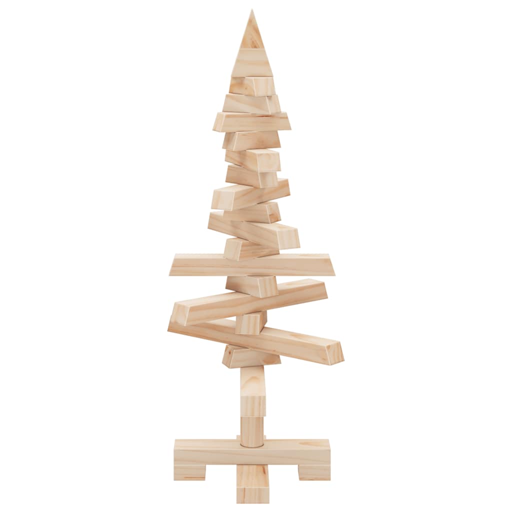 | Houten kerstboom | natuurlijk 60 cm Massief grenenhout – afbeelding 5