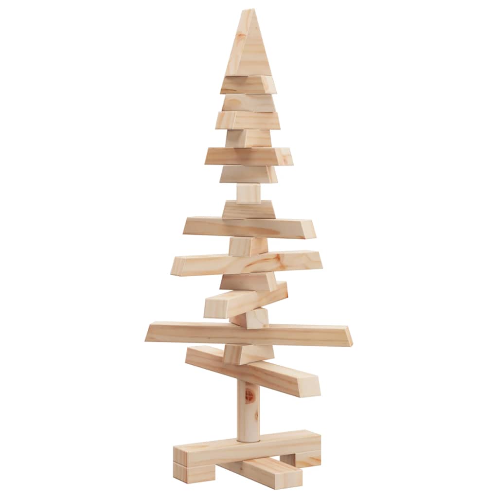 | Houten kerstboom | natuurlijk 60 cm Massief grenenhout – afbeelding 7