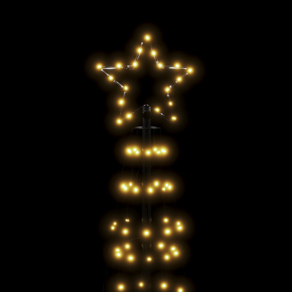 LED-kerstboom met spikes 570 LEDs warm wit 300 cm – afbeelding 6
