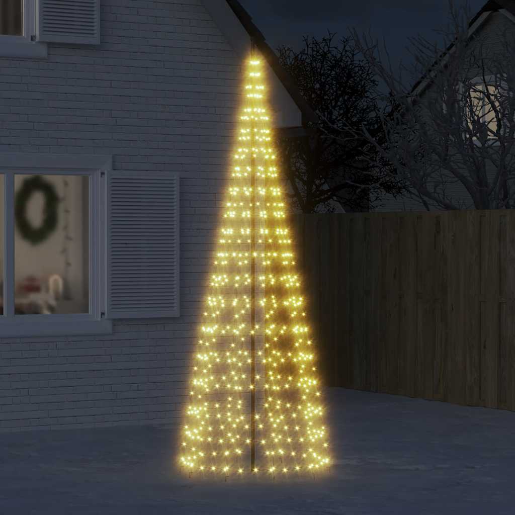 LED-kerstboom 550 LED's warm wit 300 cm