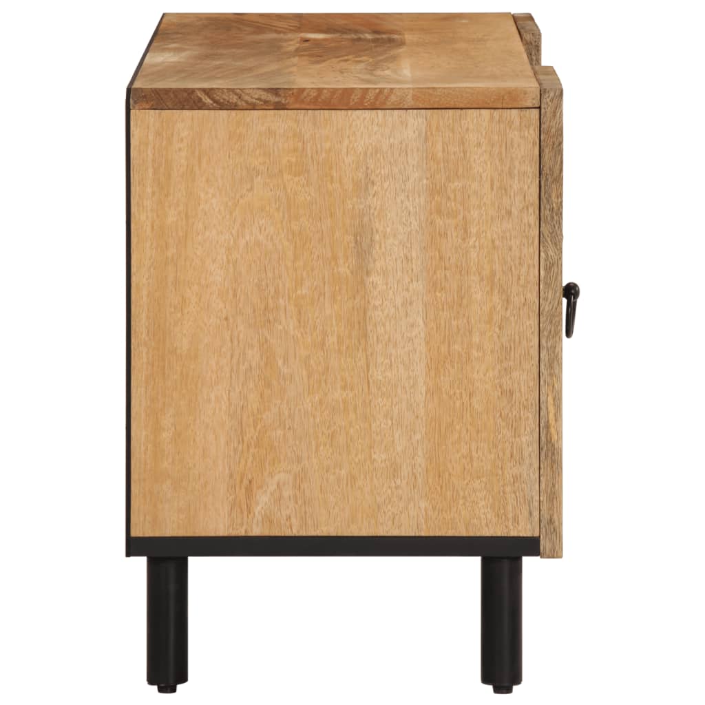 Tv-meubel 105x33x46cm massief mangohout – afbeelding 6