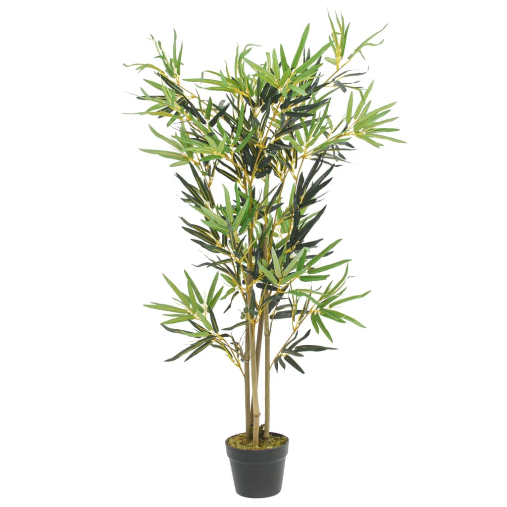 Kunstplant bamboe 552 bladeren 120 cm groen