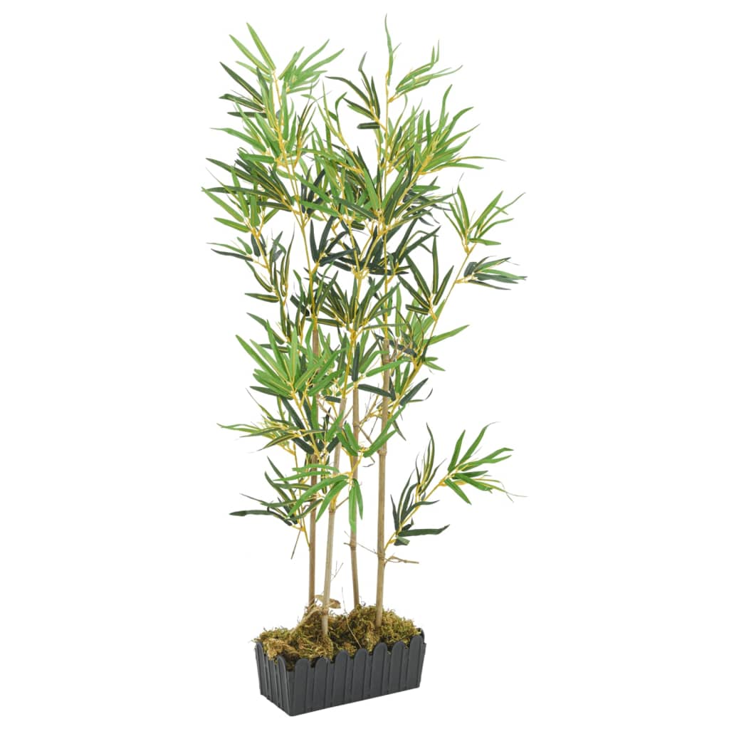 Kunstplant bamboe 552 bladeren 120 cm groen