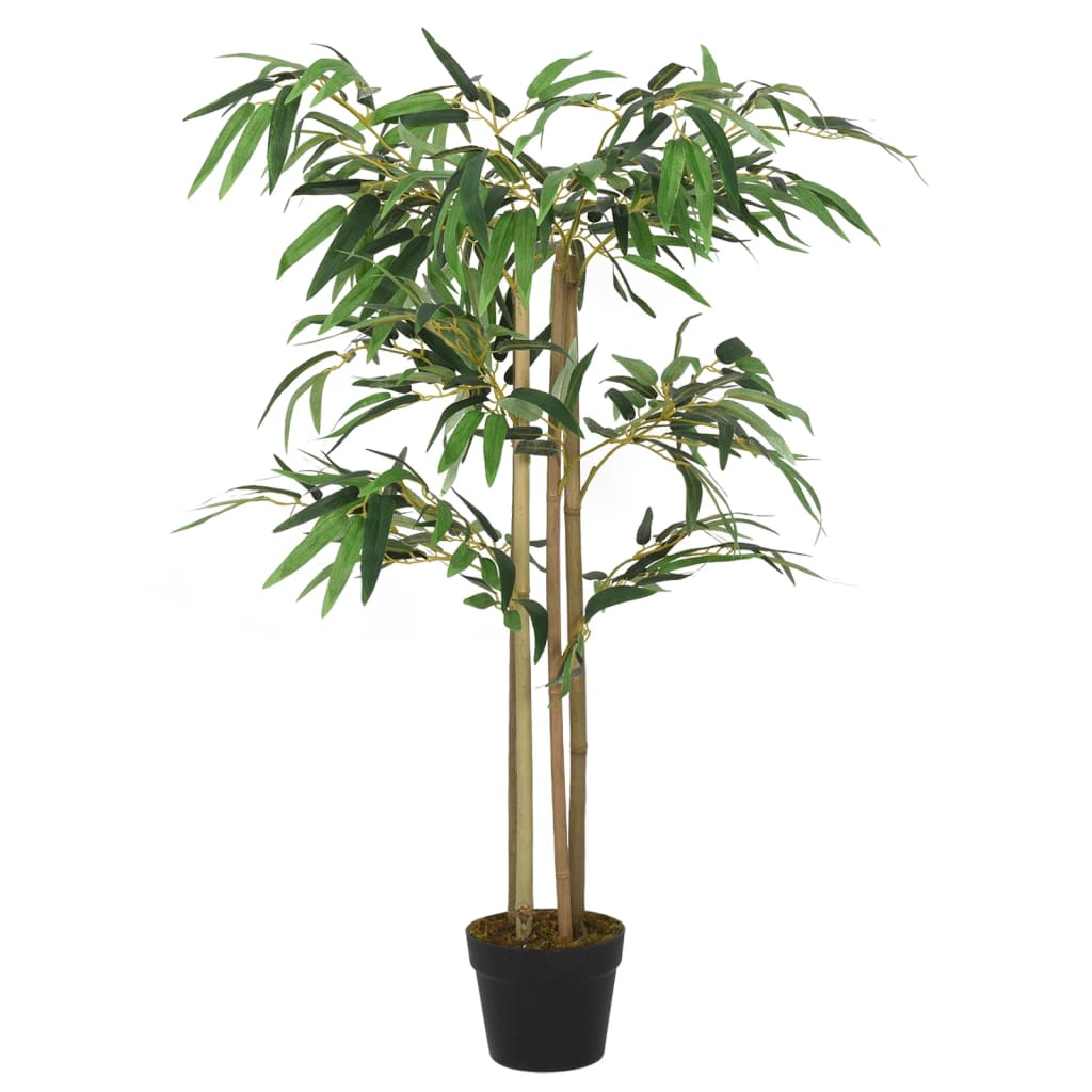 Kunstplant bamboe 380 bladeren 80 cm groen