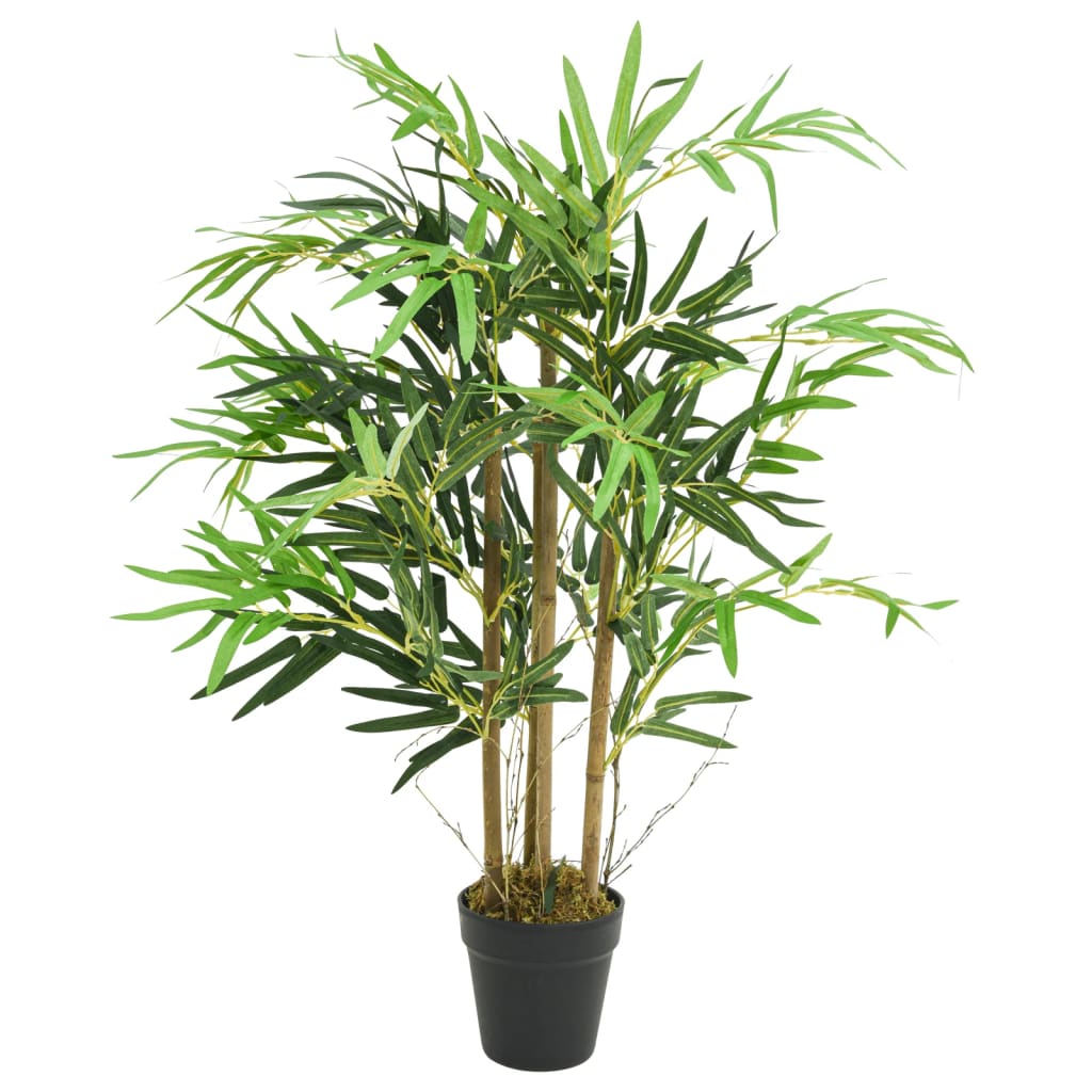 Kunstplant bamboe 500 bladeren 80 cm groen