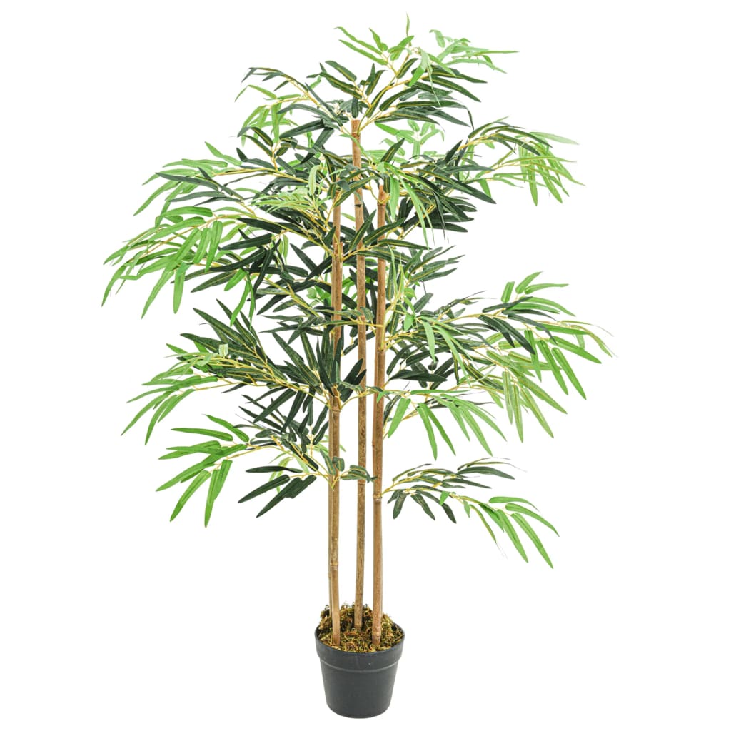 Kunstplant bamboe 730 bladeren 120 cm groen