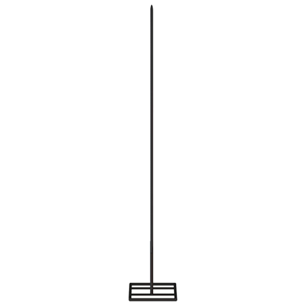 Kerstdecoratie kerstboom 125 cm metaal zwart – afbeelding 4