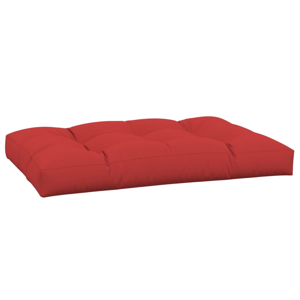 Palletkussen 120x80x12 cm stof rood – afbeelding 2