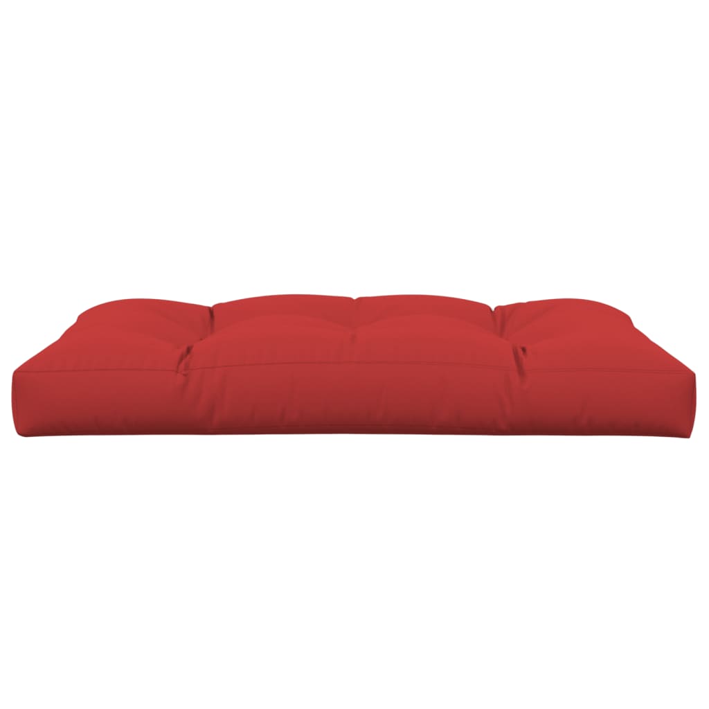 Palletkussen 120x80x12 cm stof rood – afbeelding 4