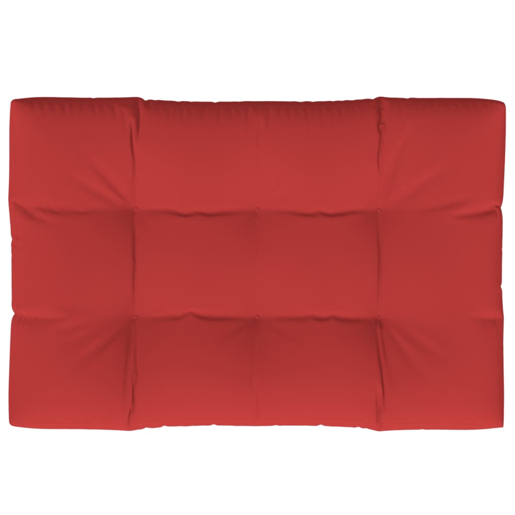 Palletkussen 120x80x12 cm stof rood – afbeelding 6