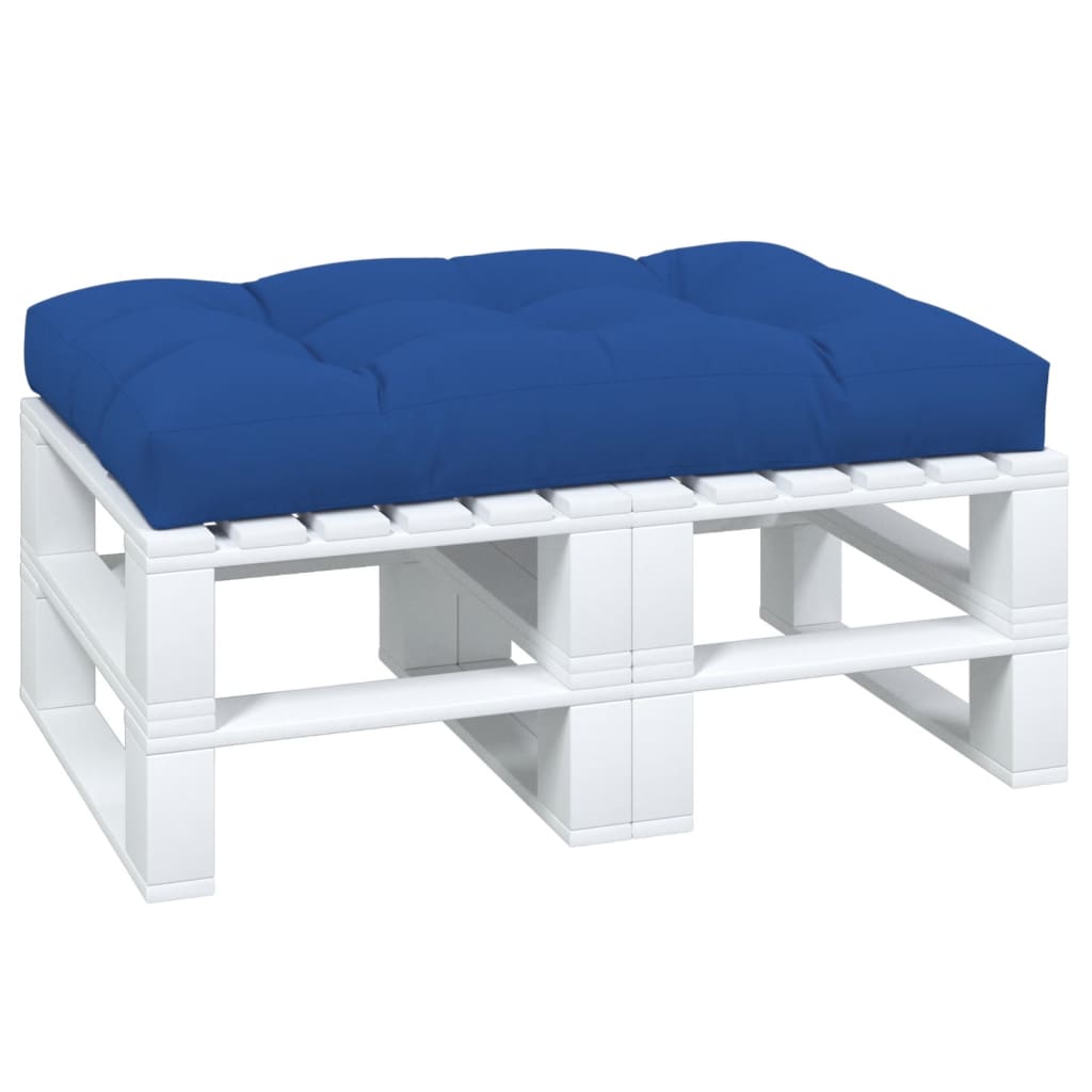 Palletkussen 120x80x12 cm stof koningsblauw – afbeelding 3