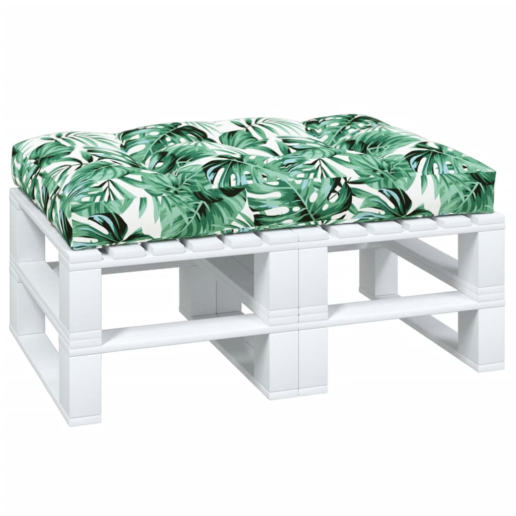 Palletkussen 120x80x12 cm stof groen – afbeelding 3