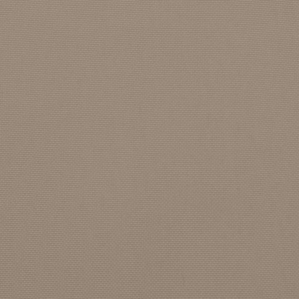 Palletkussens 3 st stof taupe – afbeelding 10