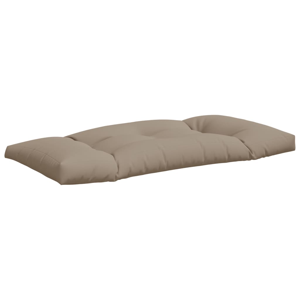 Palletkussens 3 st stof taupe – afbeelding 5