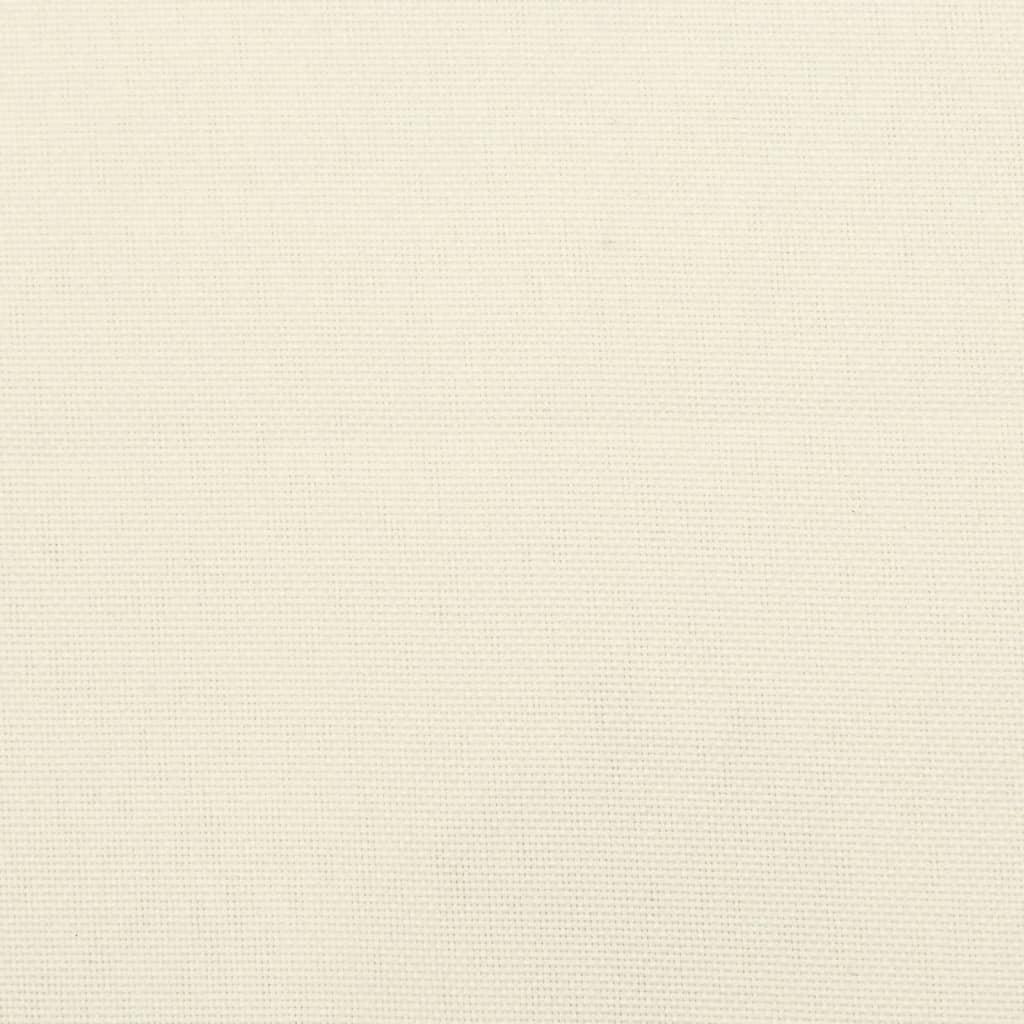 Stoelkussens 2 st 50x50x7 cm oxford stof crèmewit – afbeelding 8