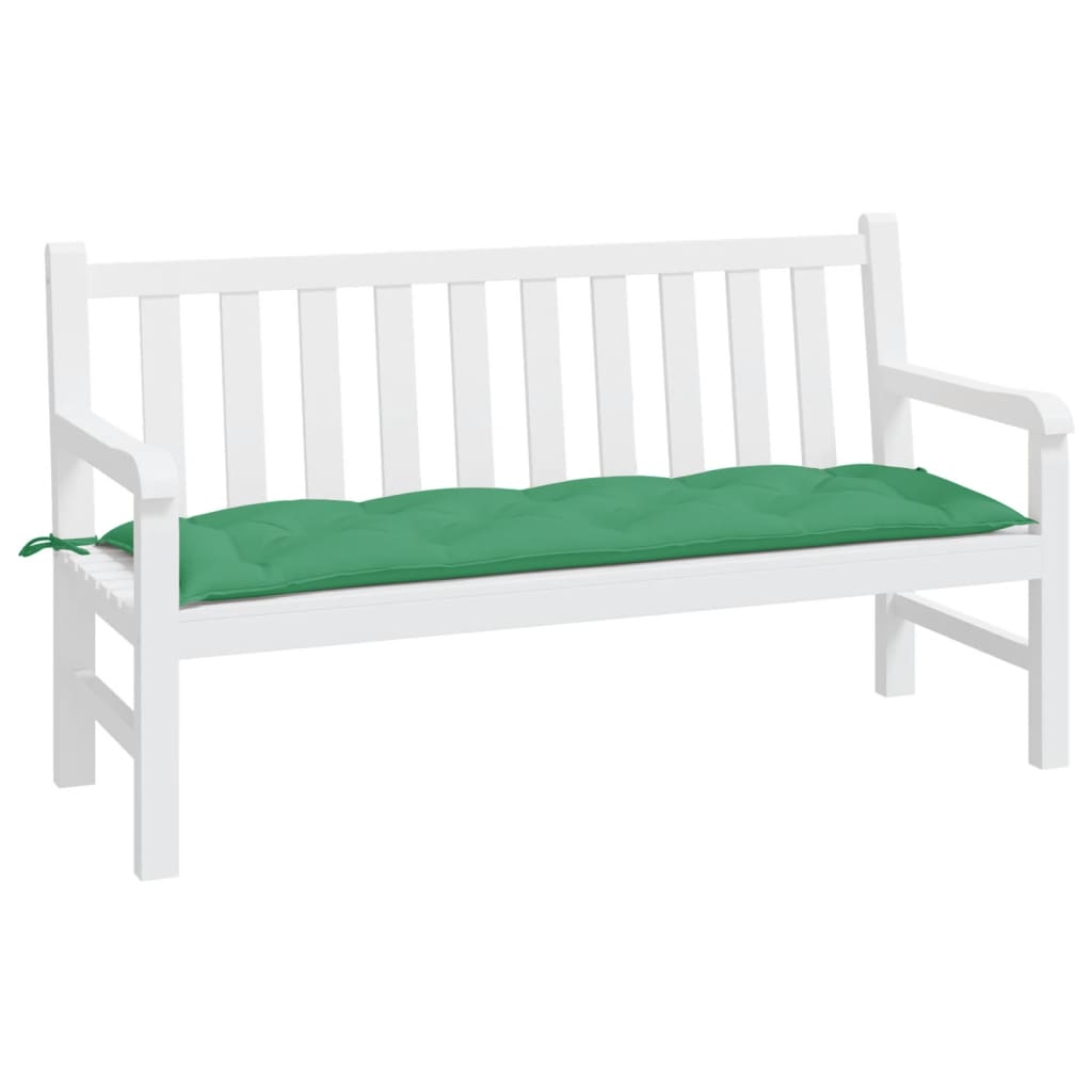 Tuinbankkussen 150x50x7 cm oxford stof groen – afbeelding 3