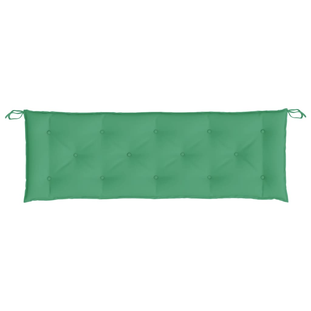 Tuinbankkussen 150x50x7 cm oxford stof groen – afbeelding 4