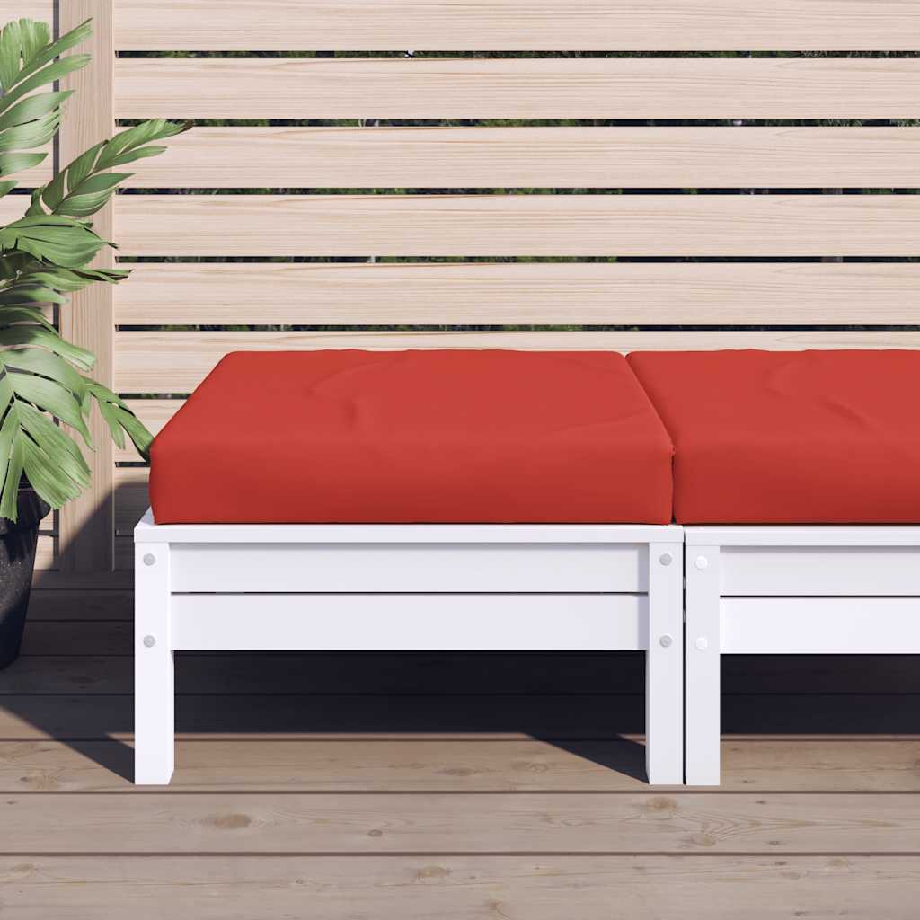 Palletkussen 60x60x9,5 cm oxford stof rood
