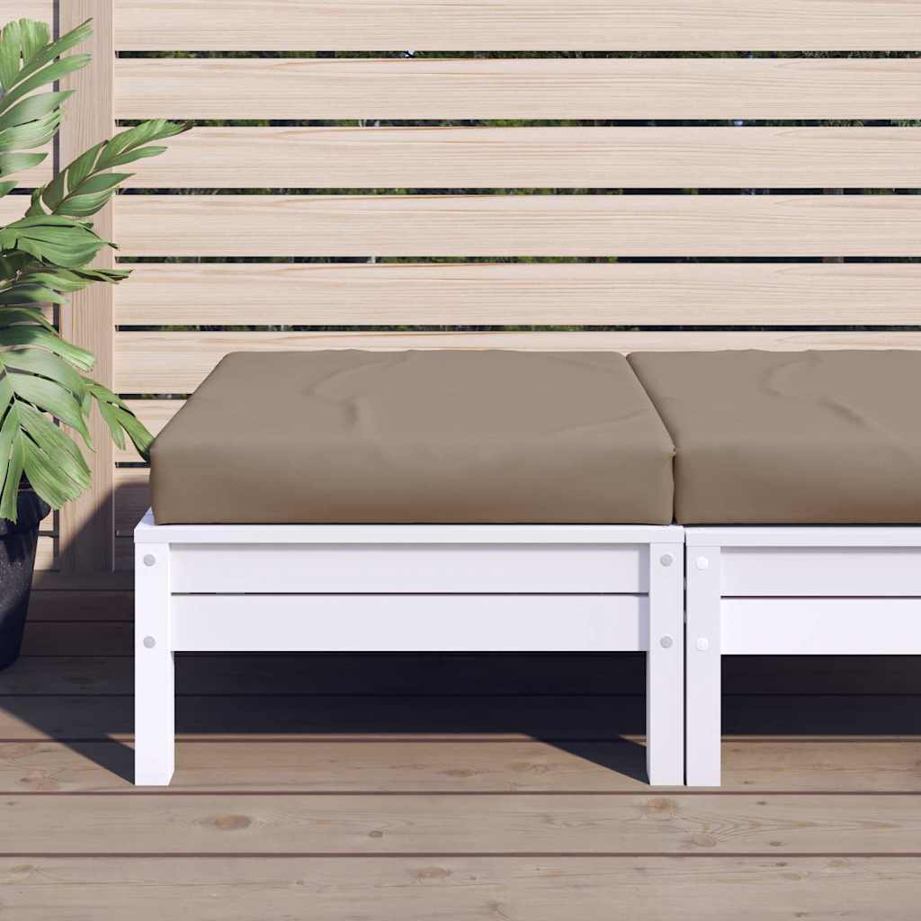 Palletkussen 60x60x9,5 cm oxford stof taupe