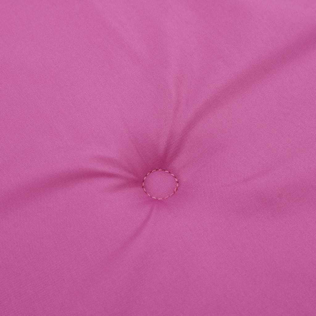 Stoelkussens 2 st hoge rug oxford stof roze – afbeelding 8