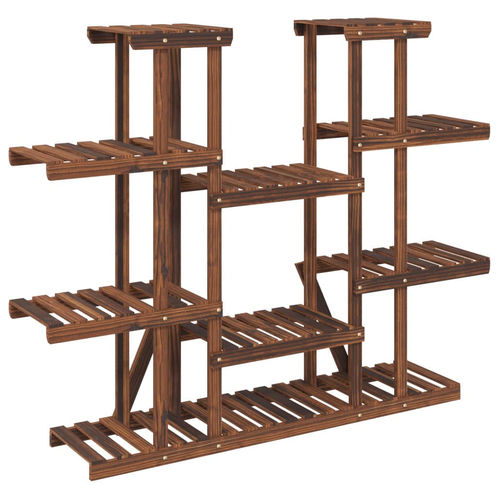 Plantenstandaard 110x25x110,5 cm massief vurenhout – afbeelding 6