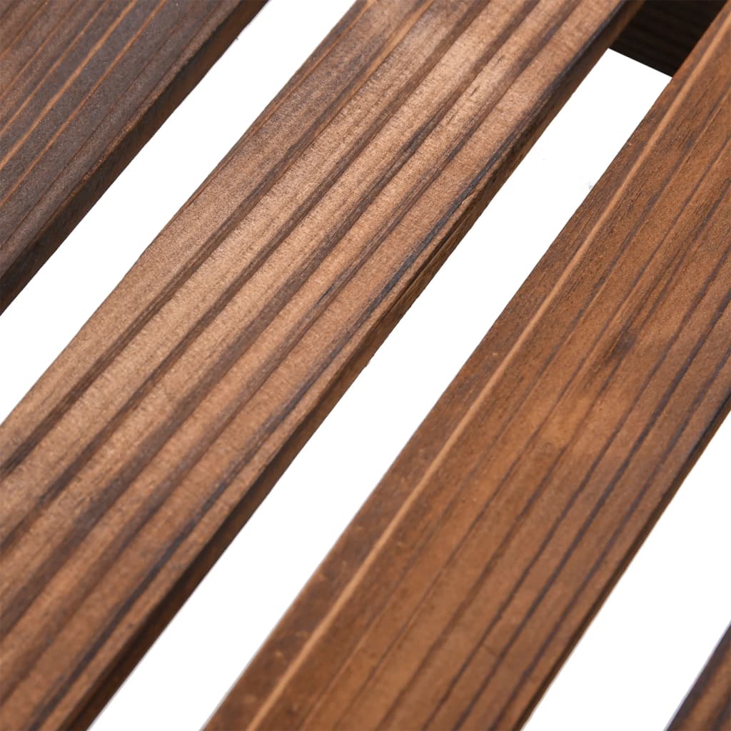 Plantenstandaard 110x25x110,5 cm massief vurenhout – afbeelding 7