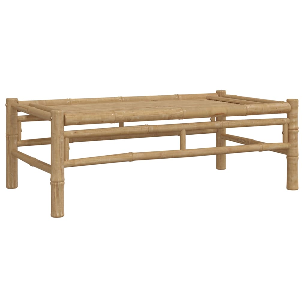2-delige Loungeset met kussens bamboe donkergrijs – afbeelding 7