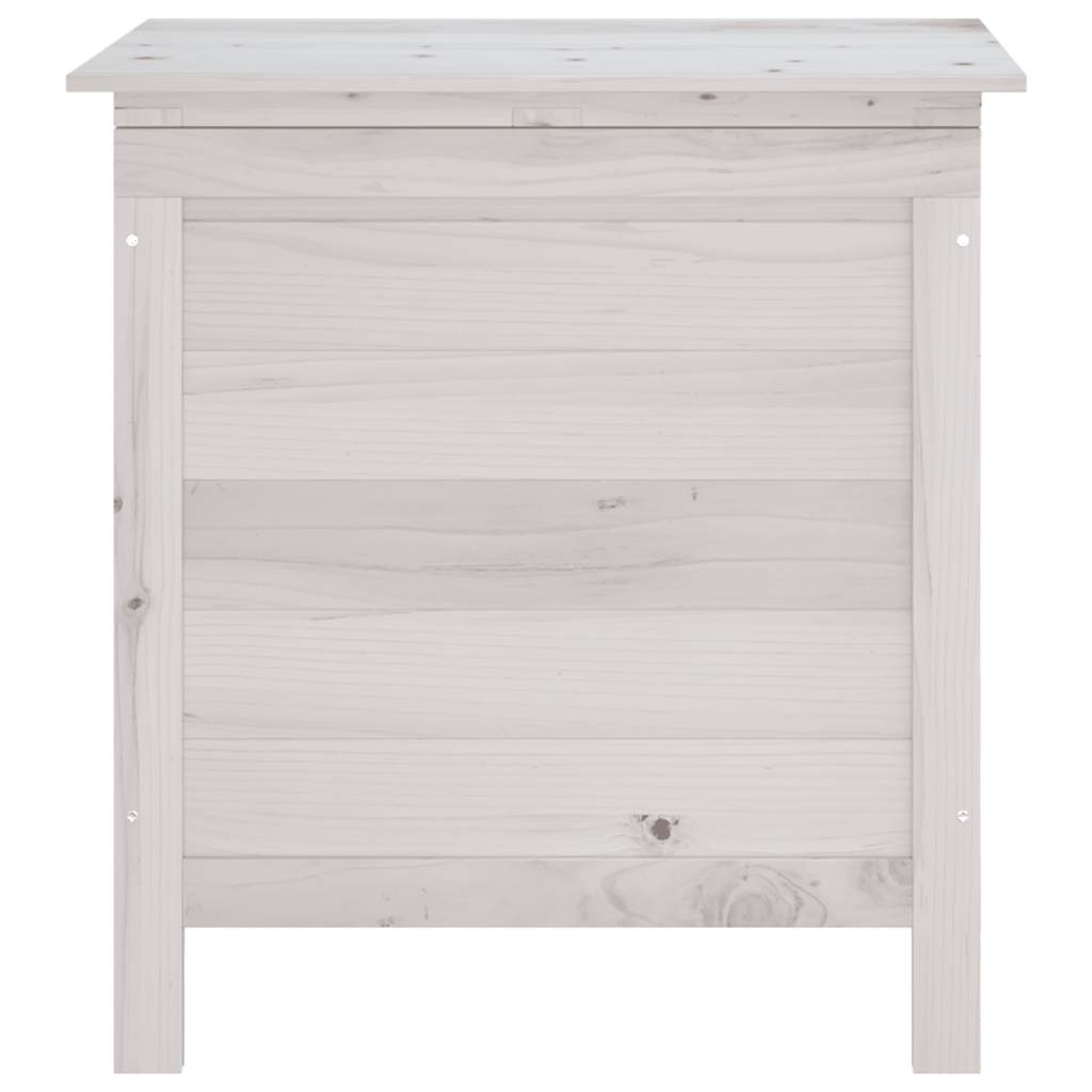 Tuinbox 50x49x56,5 cm massief vurenhout wit – afbeelding 4
