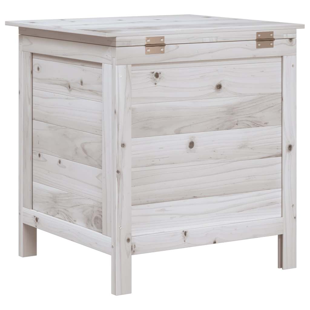 Tuinbox 50x49x56,5 cm massief vurenhout wit – afbeelding 6