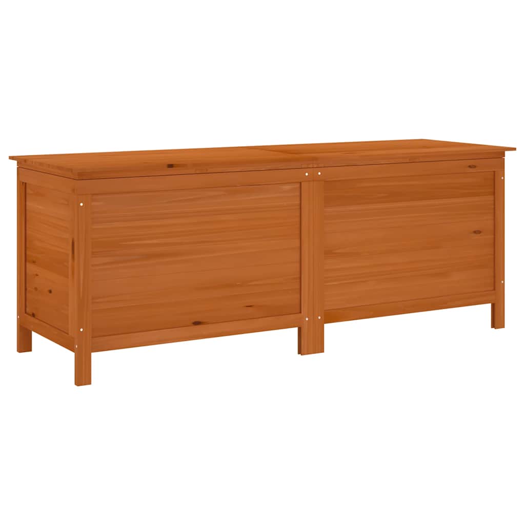 Tuinbox 150x50x56,5 cm massief vurenhout bruin – afbeelding 2