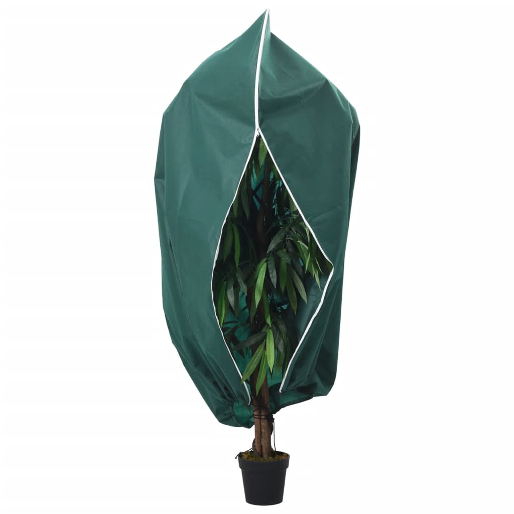 Plantenhoes met ritssluiting 70 g/m² 3,14x2,5 m