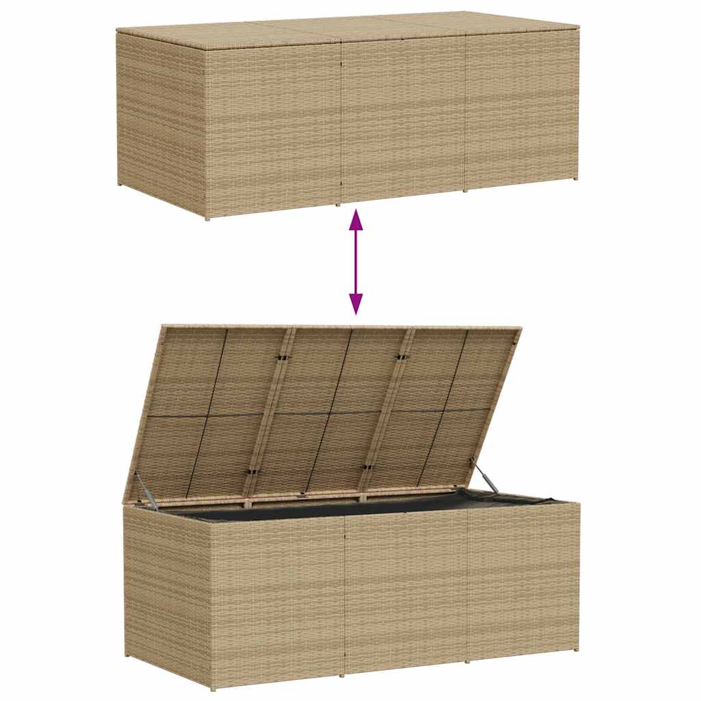 Tuinbox 984 L poly rattan gemengd beige – afbeelding 7