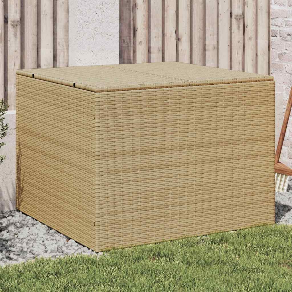 Tuinbox 291 L poly rattan gemengd beige