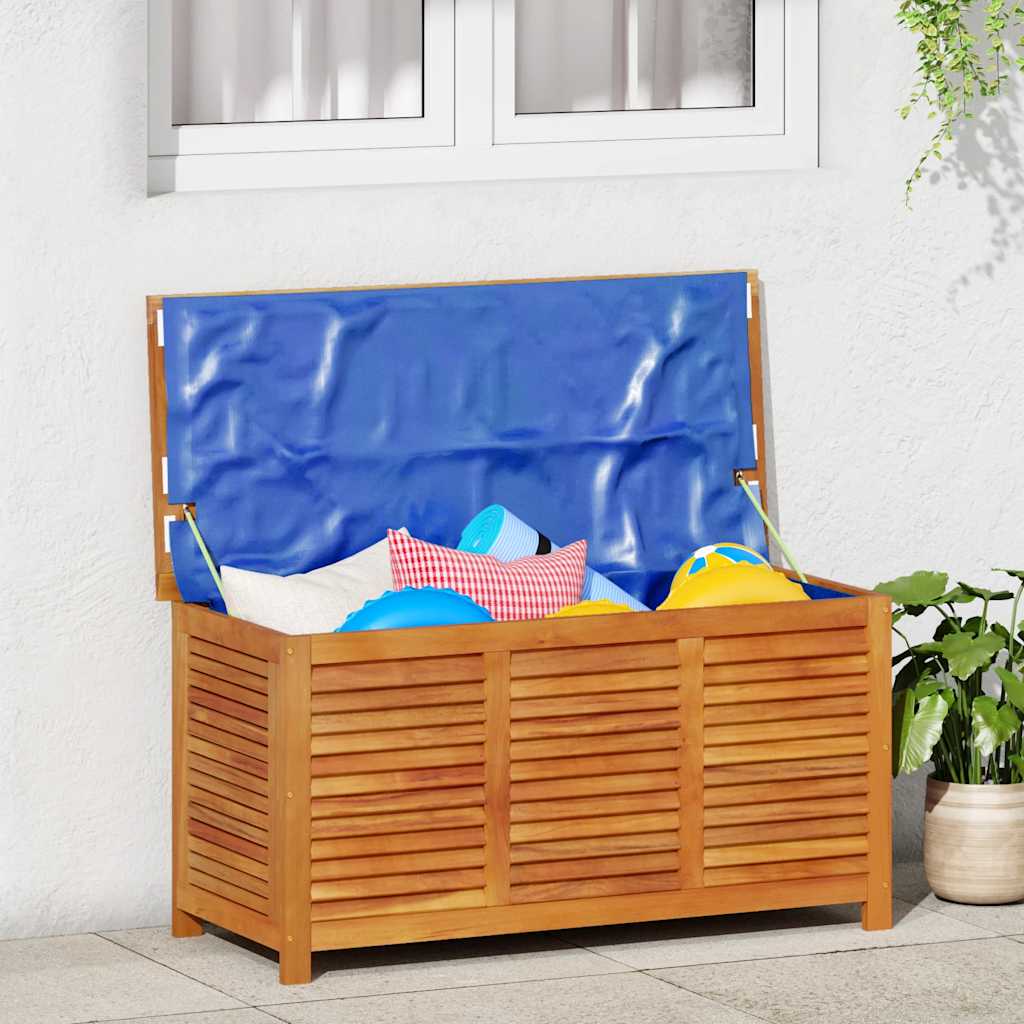 Tuinbox met jaloezieën 113x50x56 cm massief acaciahout