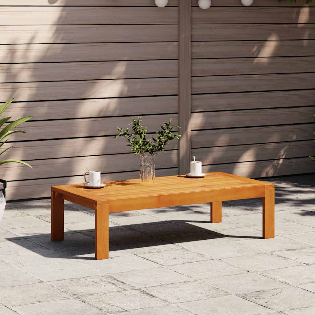 Tuintafel 100x50x27 cm massief acaciahout – afbeelding 1