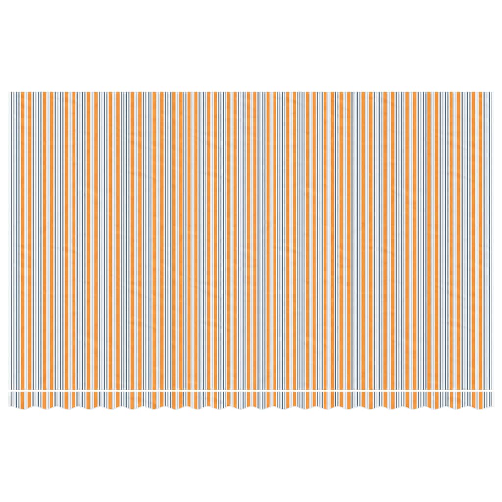Vervangingsdoek voor luifel gestreept 5x3 m meerkleurig – afbeelding 3