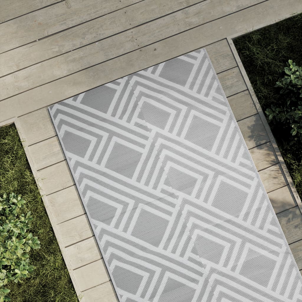 Buitenkleed ARAKIL 80x150 cm PP grijs