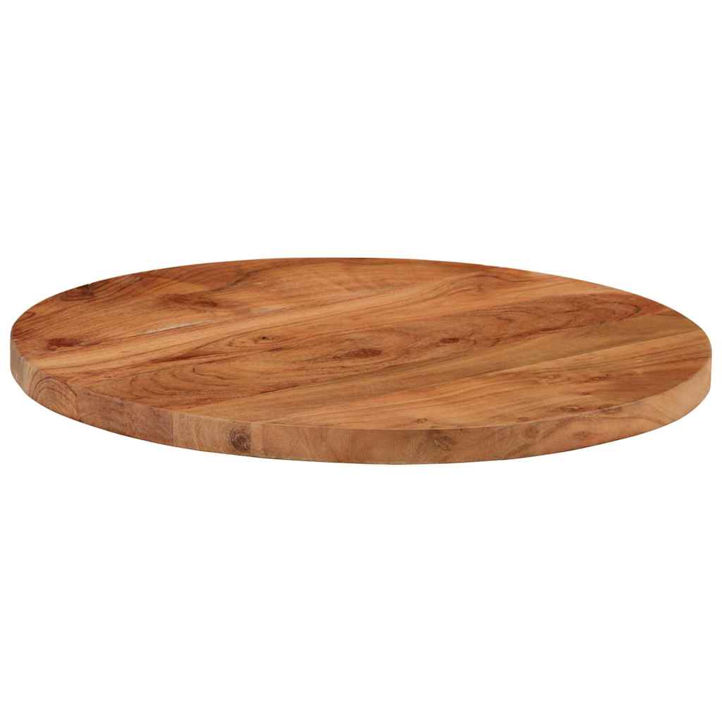 Tafelblad rond Ø40x2,5 cm massief acaciahout