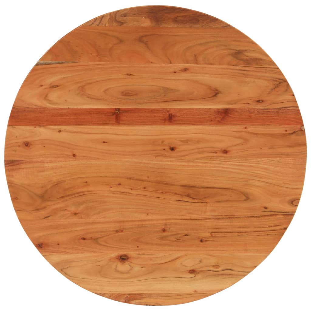 Tafelblad rond Ø 90x3,8 cm massief acaciahout