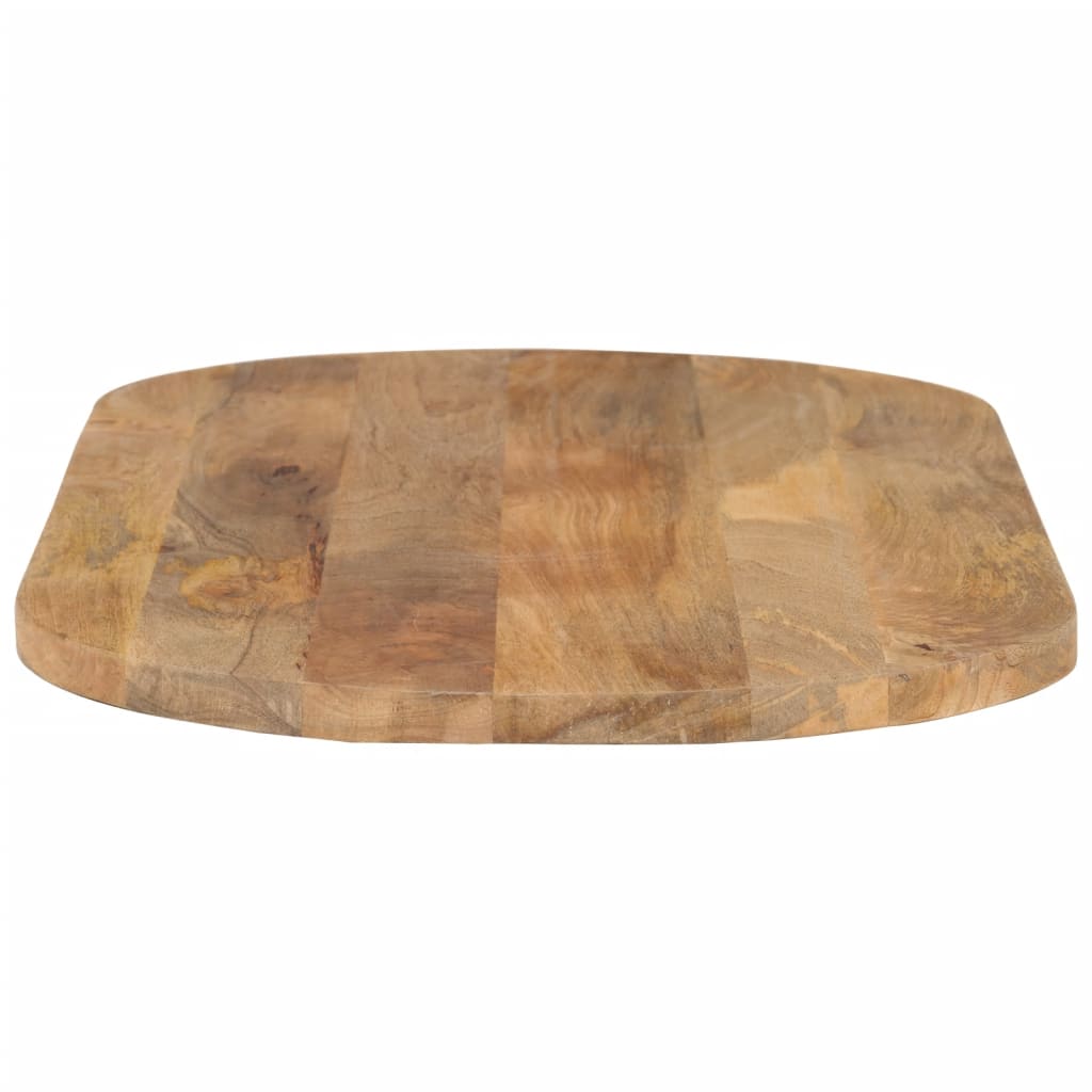 Tafelblad ovaal 140x50x3,8 cm massief mangohout – afbeelding 4