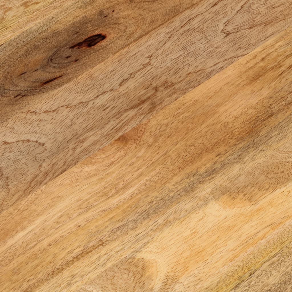 Tafelblad ovaal 140x50x3,8 cm massief mangohout – afbeelding 7