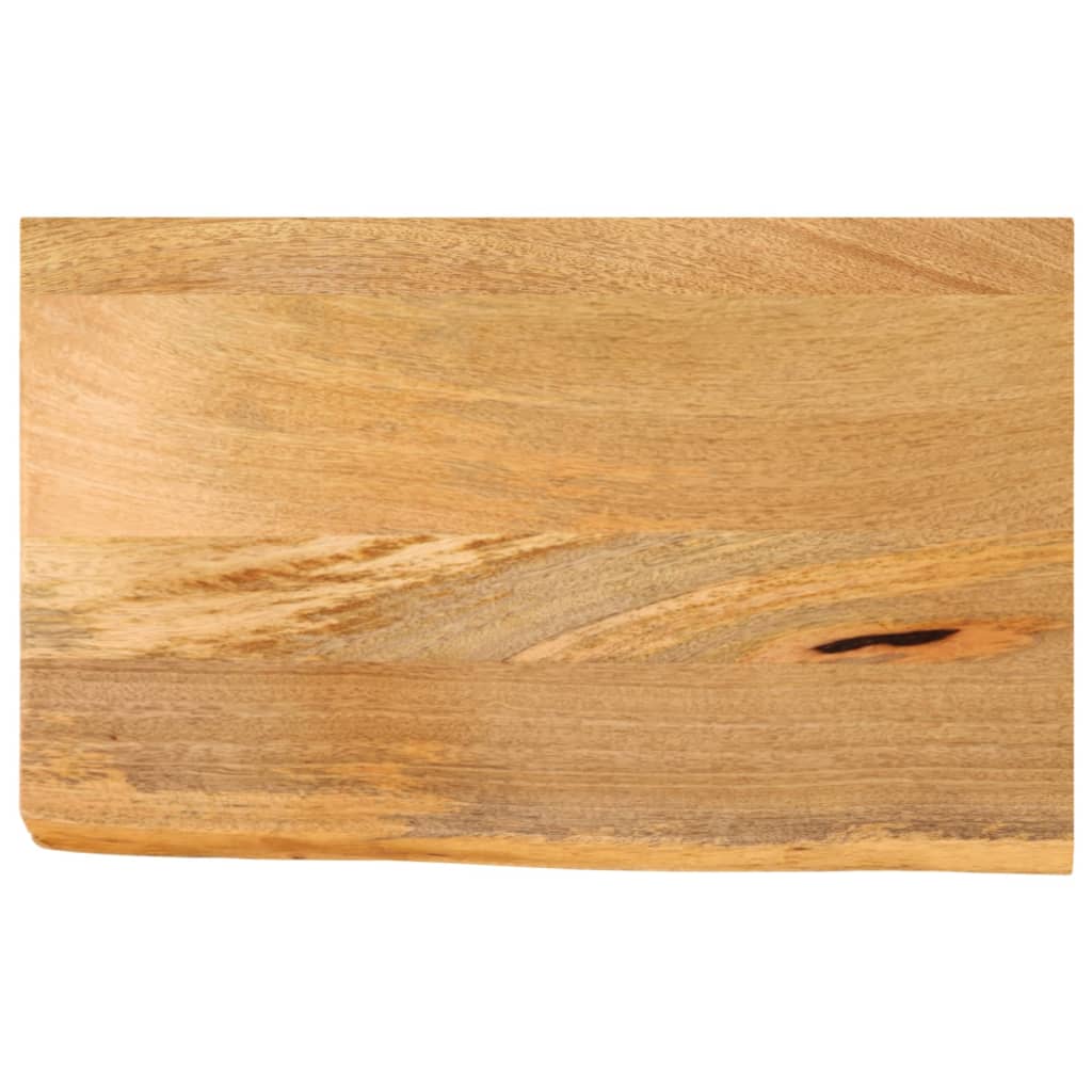 Tafelblad met natuurlijke rand 60x40x3,8 cm massief mangohout