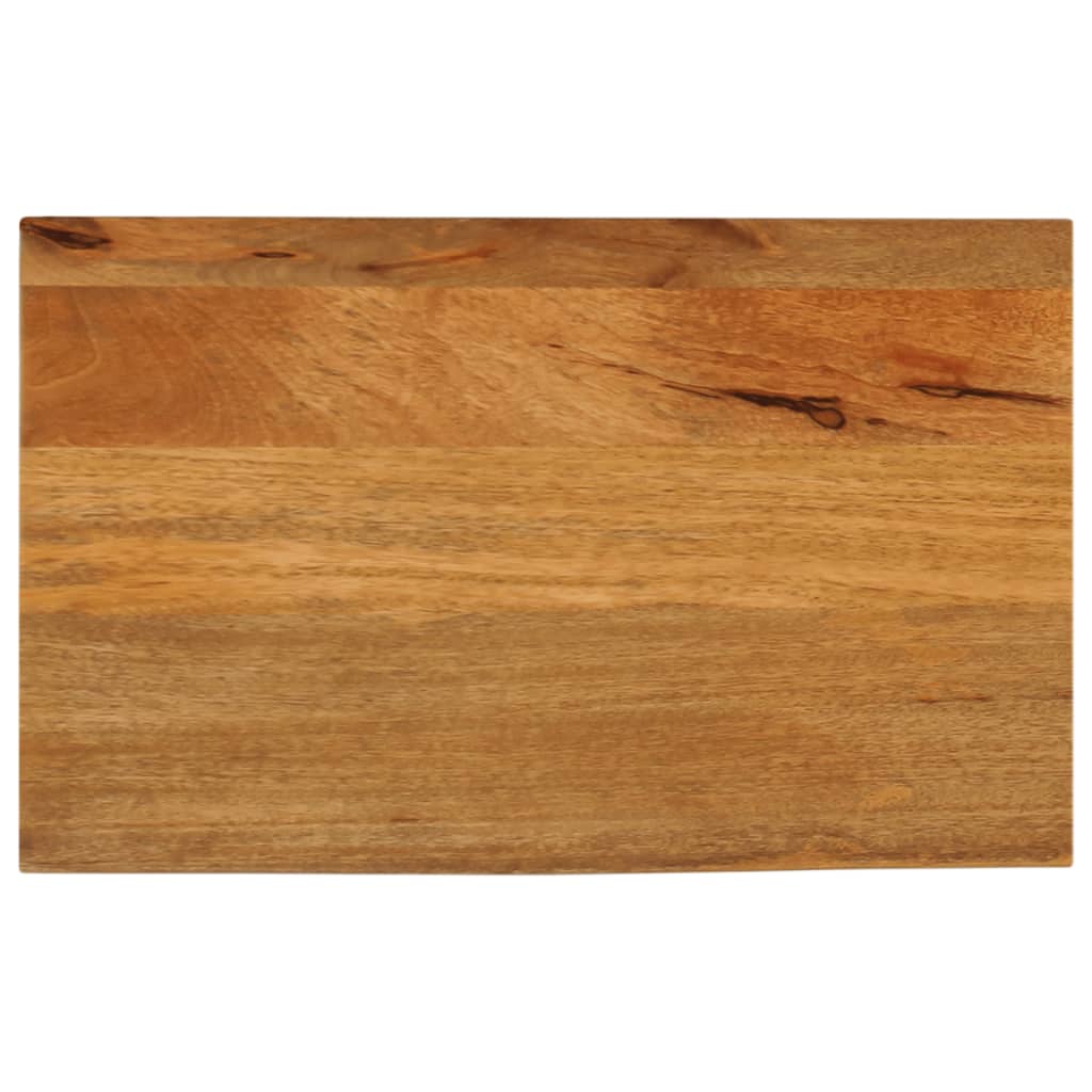 Tafelblad met natuurlijke rand 40x20x2,5 cm massief mangohout