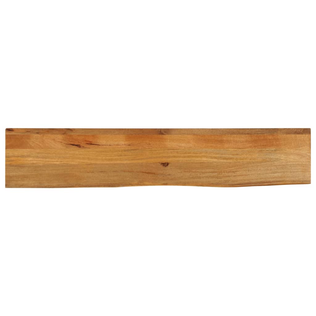 Tafelblad met natuurlijke rand 160x20x2,5 cm massief mangohout