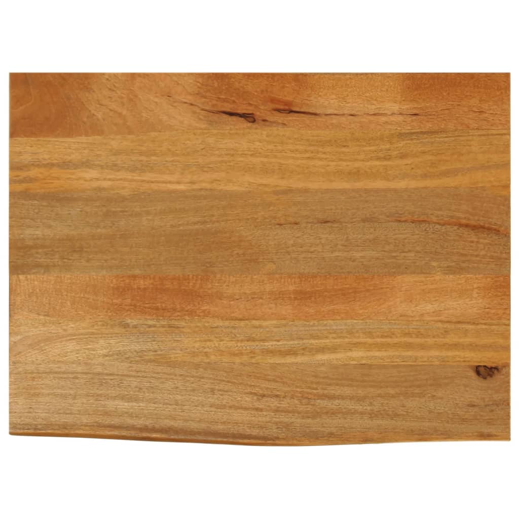 Tafelblad met natuurlijke rand 90x60x3,8 cm massief mangohout
