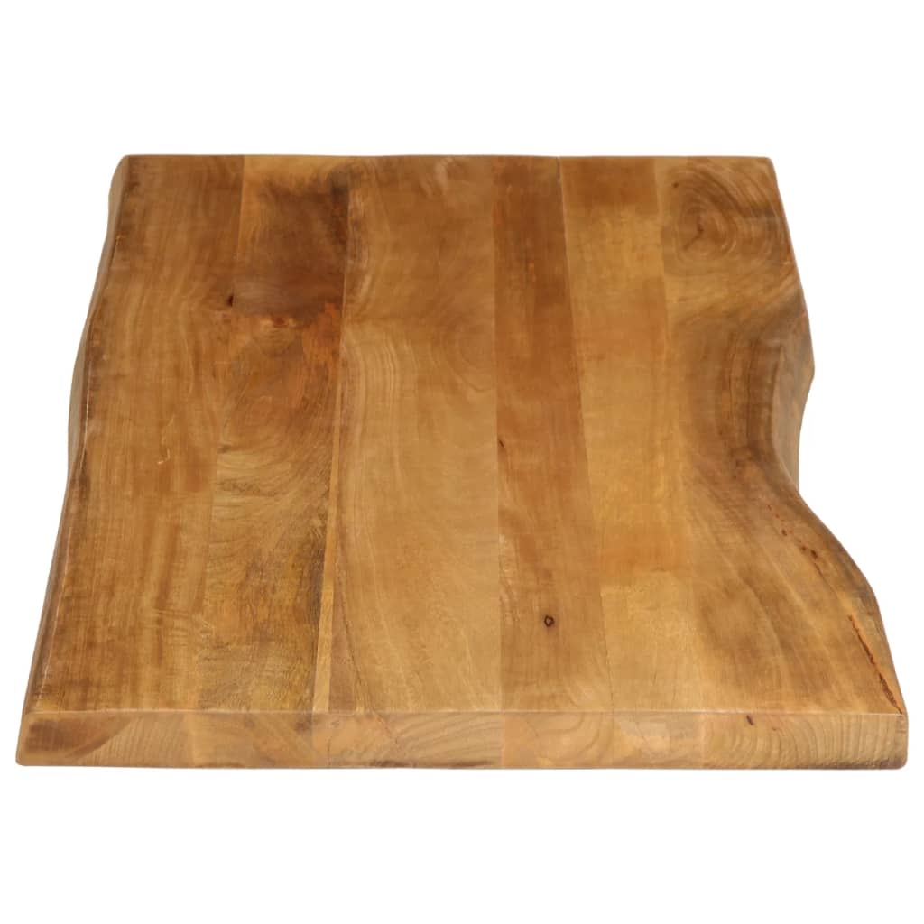 Tafelblad met natuurlijke rand 140x60x2,5 cm massief mangohout – afbeelding 4