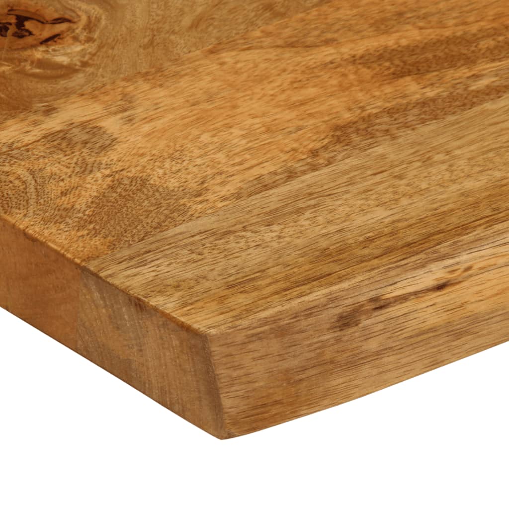 Tafelblad met natuurlijke rand 140x60x2,5 cm massief mangohout – afbeelding 6