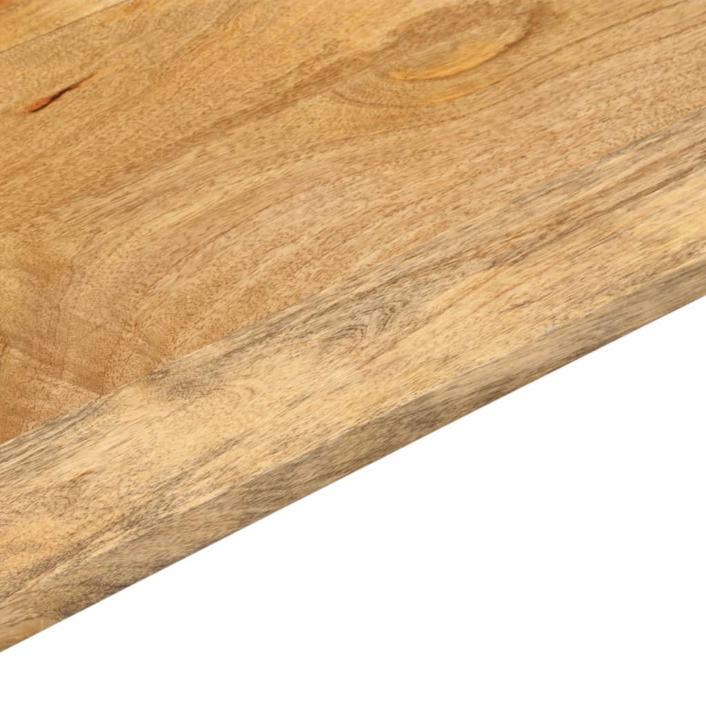 Tafelblad rechthoekig 50x40x2,5 cm massief mangohout – afbeelding 7