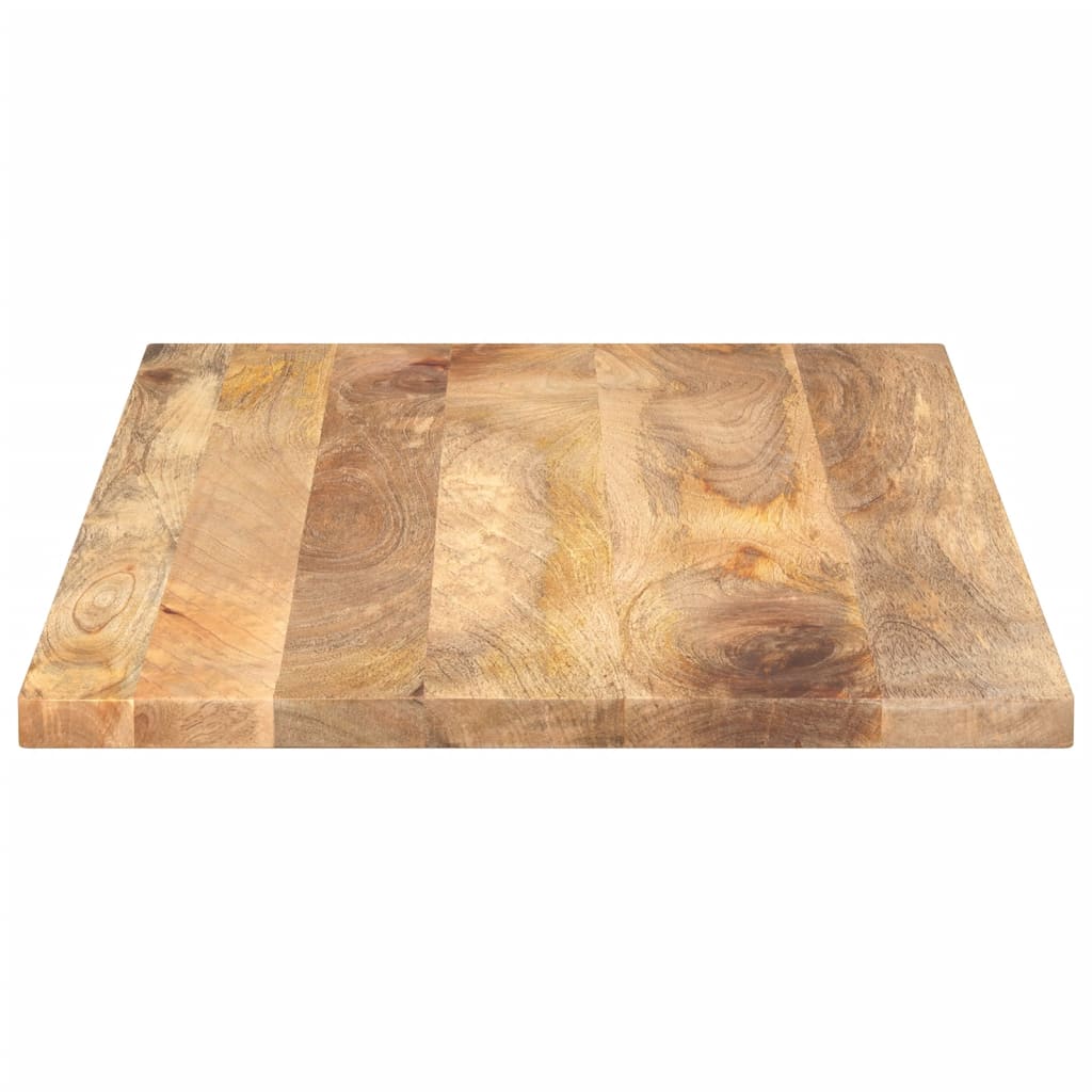 Tafelblad rechthoekig 100x70x2,5 cm massief mangohout – afbeelding 4